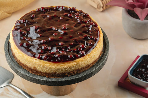Blueberry cold cheese Cake