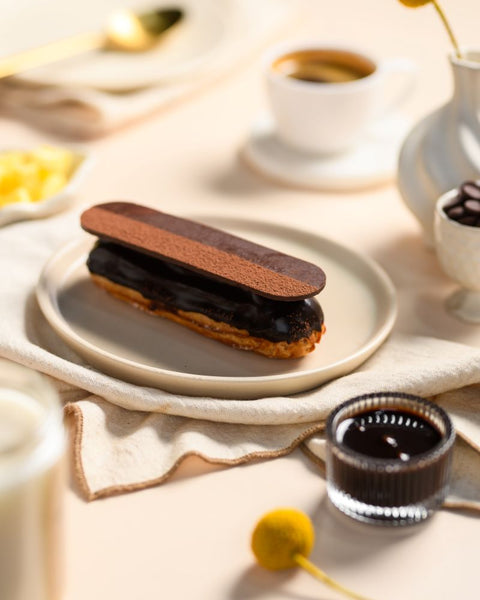Dark Chocolate Eclairs