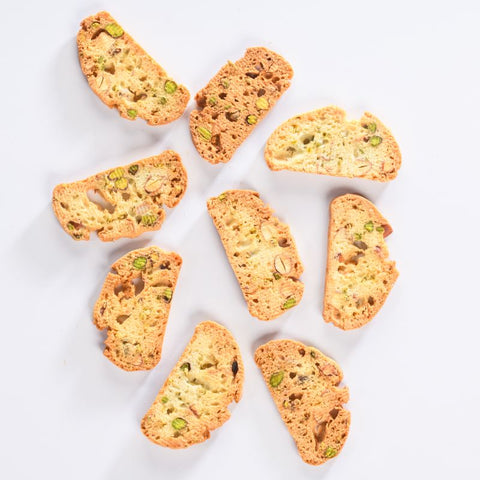 Almond Biscotti Cookies – A Crunchy Delight with Pistachios and Fennel