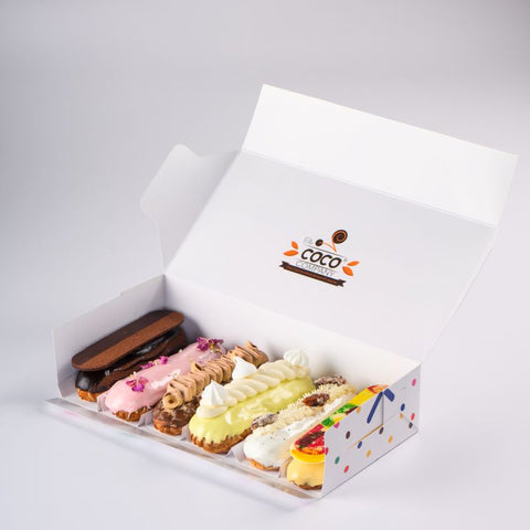 Eclairs Assorted Box of 6