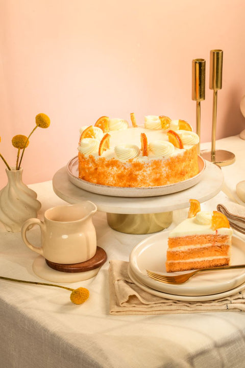 Orange Cointreau Cake – Citrusy Indulgence with a Boozy Twist!