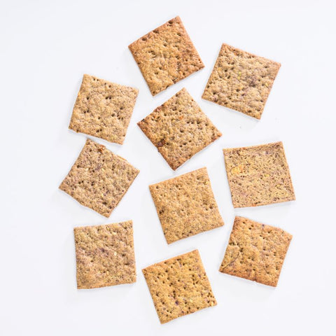 Pita Crackers with Zaatar & Sumac
