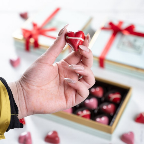 Limited-Edition Valentine’s Chocolate Hearts