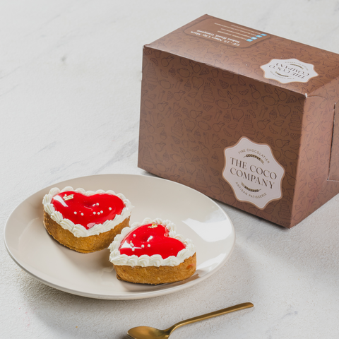 Heartfelt Indulgence – Mini Tart Box for Your Valentine