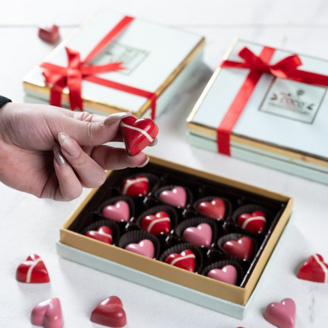 Limited-Edition Valentine’s Chocolate Hearts