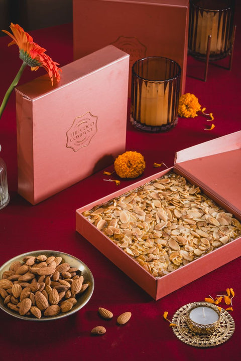Almond cake gift box