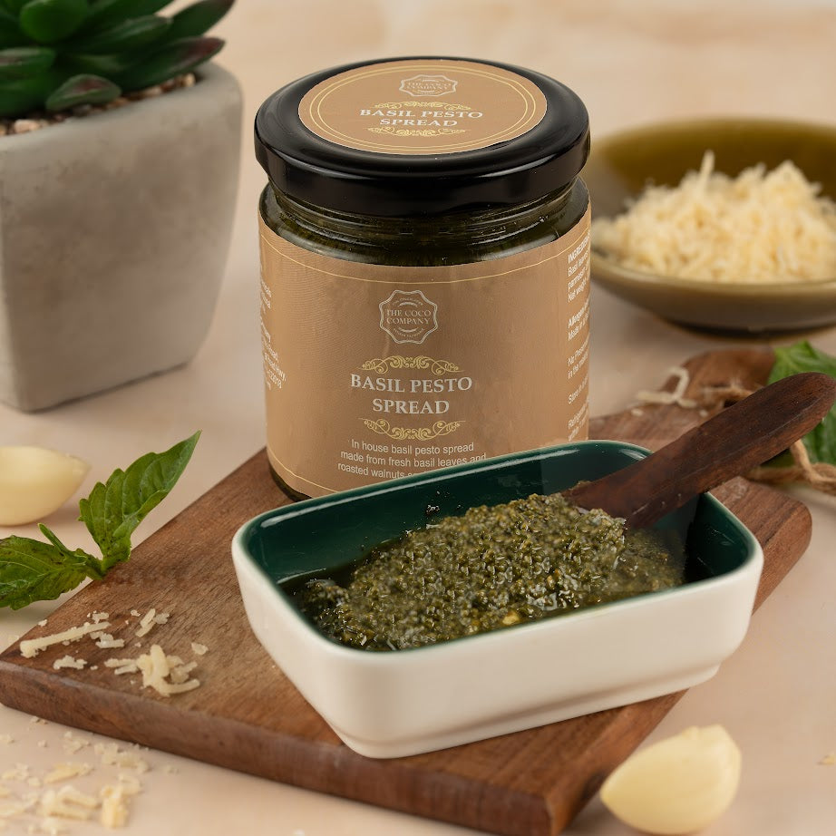 Order Fresh Classic Basil Pesto Jar | The Coco Company