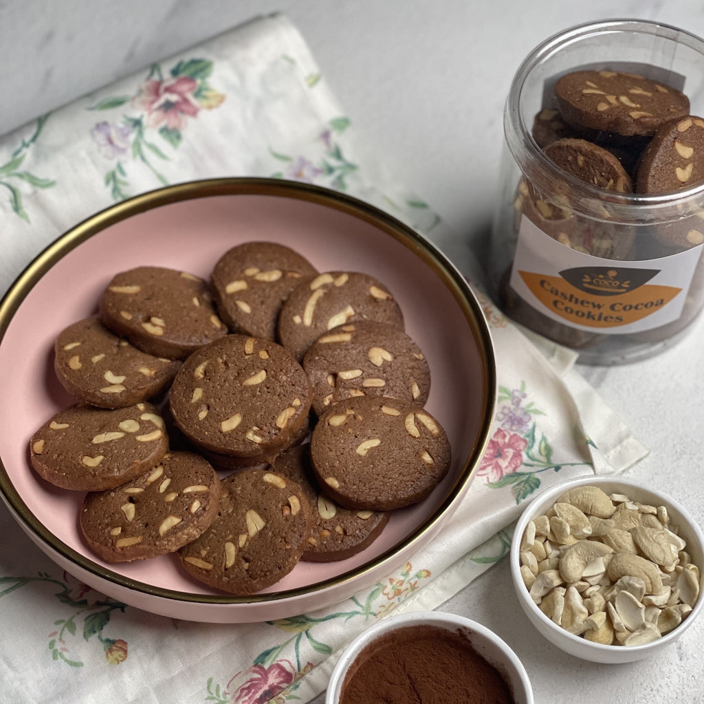 Cashew Cocoa Cookies