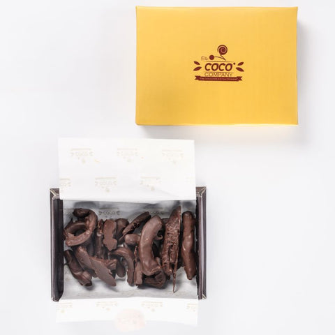 CHOCOLATE COATED ORANGE PEEL BOX