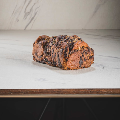 Chocolate Hazelnut Babka bread