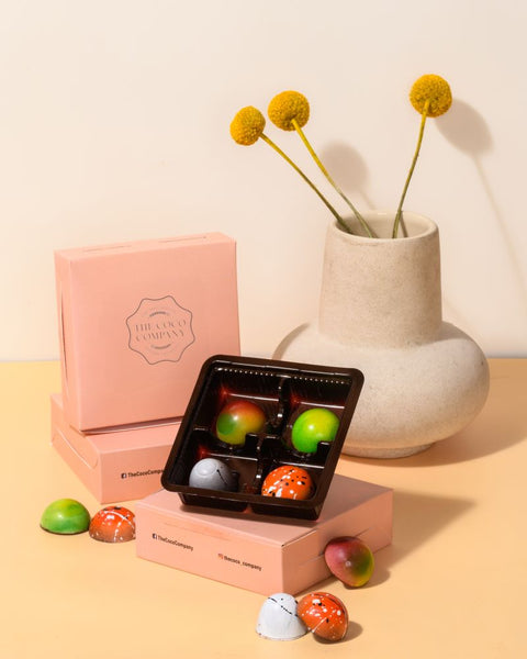 Chocolate Box Of 4 Bonbon