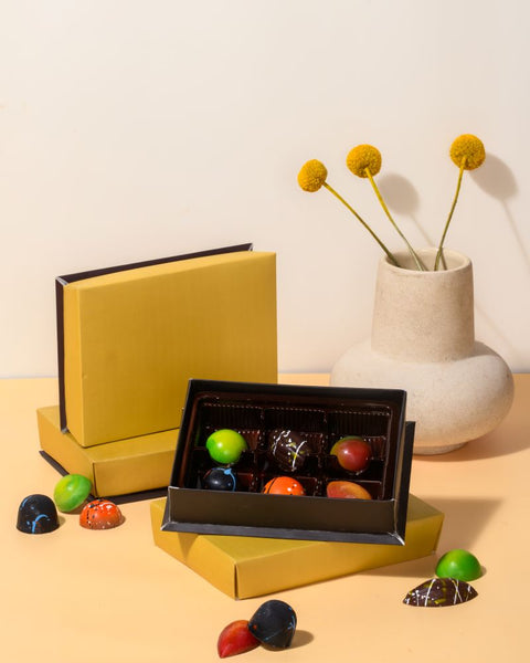 Box of 6  Belgian Coverture Chocolates