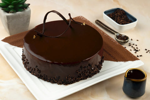 Double Chocolate Decadence Cake