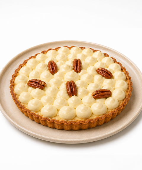 Dulcey Pecan Vanilla Tart
