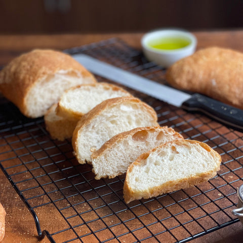 Sourdough Ciabatta bread pack of 2