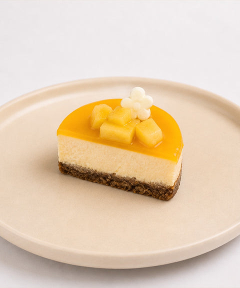 Mango cheesecake pastry