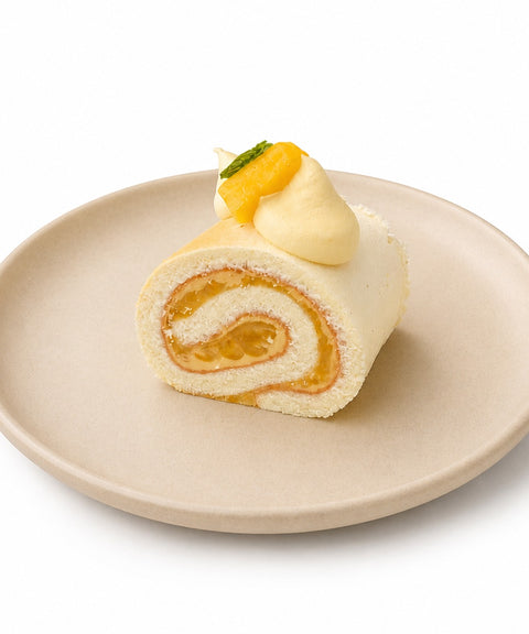 Mango Swiss roll
