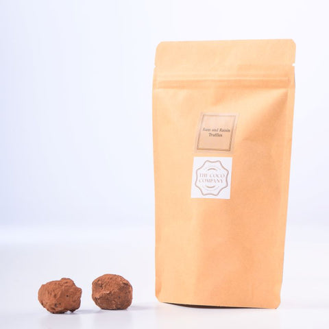 RUM RAISIN TRUFFLES