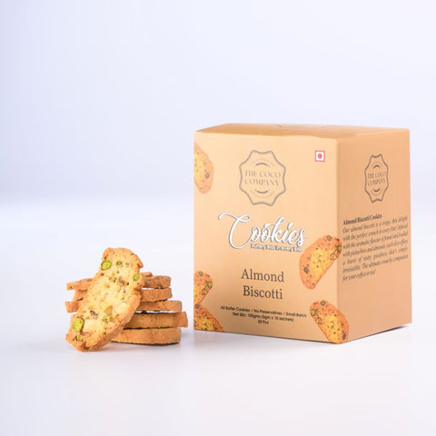 Almond Biscotti Cookies – A Crunchy Delight with Pistachios and Fennel