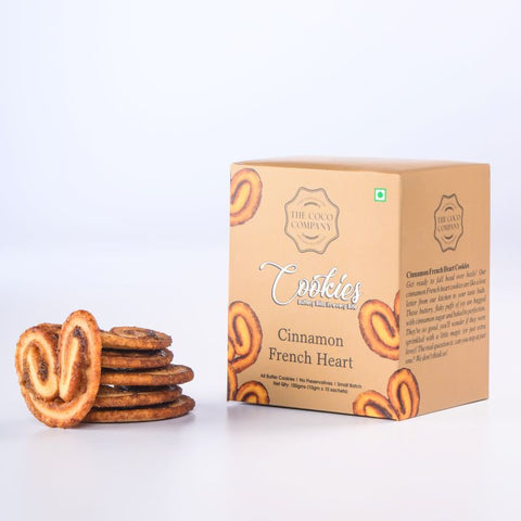 Cinnamon French Heart Cookies – Our Iconic Crispy, Caramelized Delight