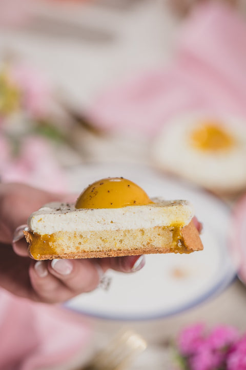 EASTER FRIED EGG TART