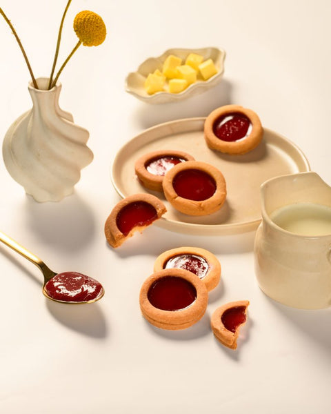 Jim Jam Cookies – A Buttery Delight with Raspberry Jam Filling