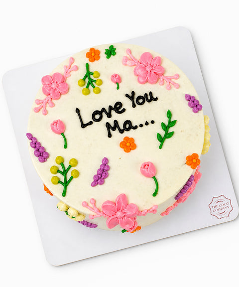 Floral Buttercream Cake