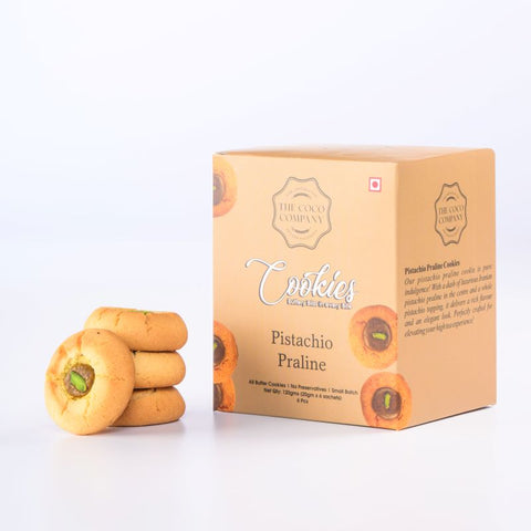 Pistachio Praline Cookies – Buttery, Nutty & Delightfully Indulgent