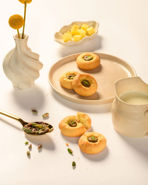 Pistachio Praline Cookies – Buttery, Nutty & Delightfully Indulgent