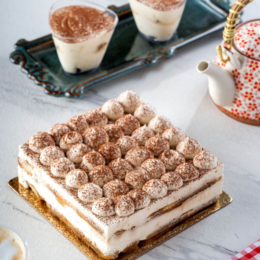 Easy Tiramisu Cake Recipe - Just is a Four Letter Word