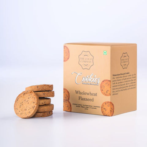Wholewheat Flaxseed Cookies – A Healthy and Flavorful Snack