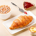 Butter croissant and cappucino